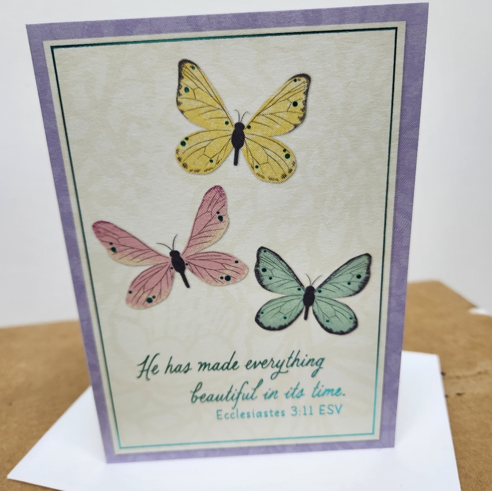 Ecclesiastical 3:11 ESV Notecards